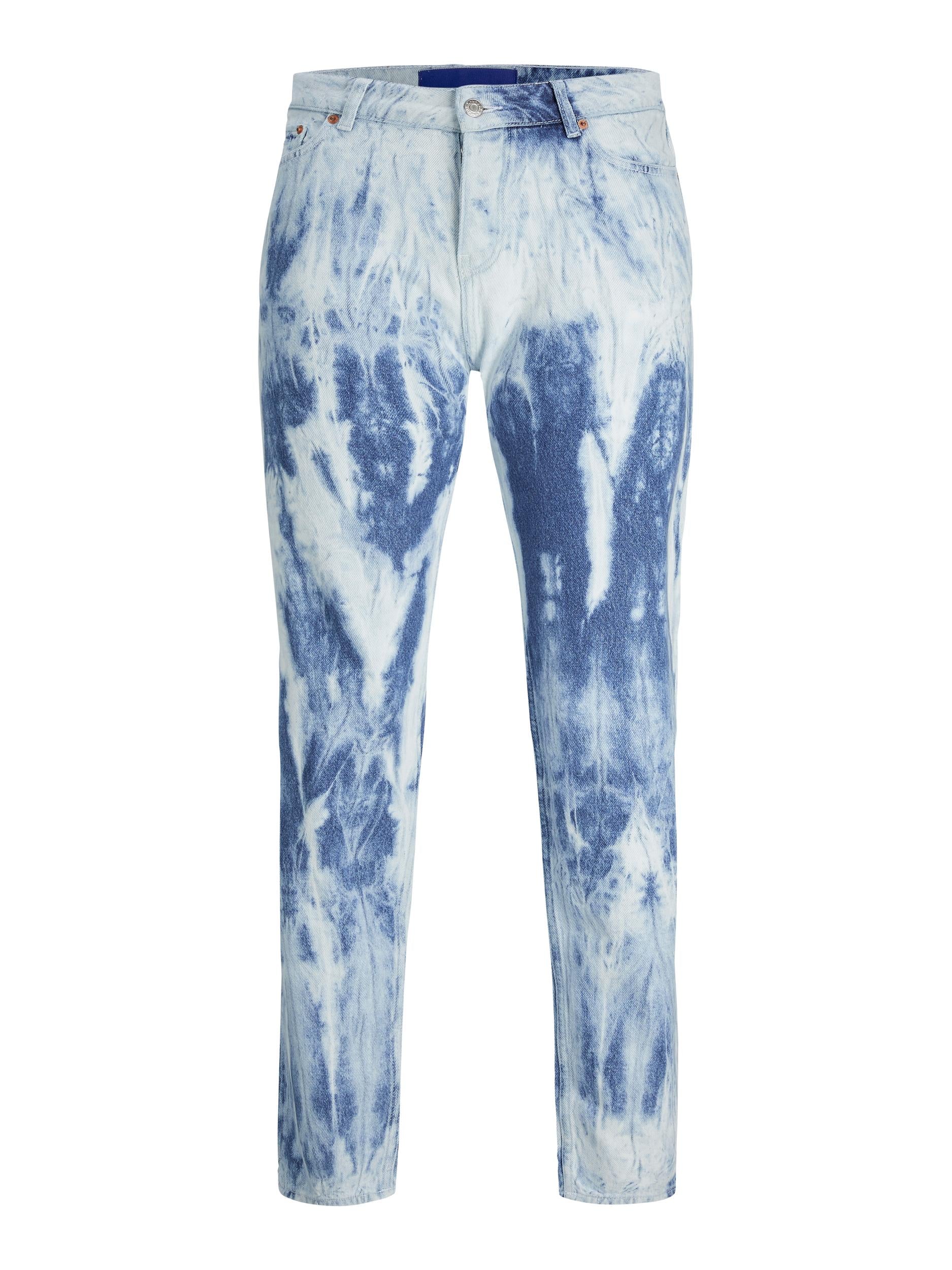Ashley Straight MW Jeans LN - Blue Denim "30